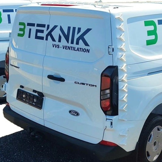 V Spoilers for low vans (Kit with 40 pcs.)